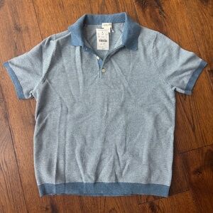 Boys crew cuts sweater polo